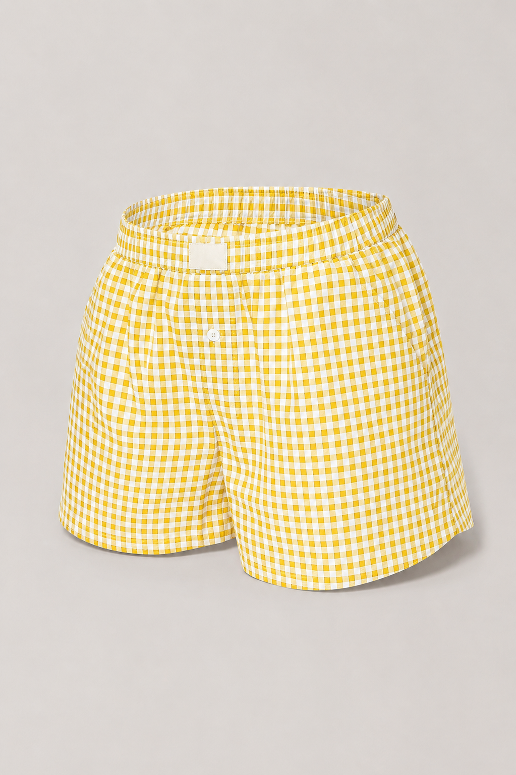 Short de nuit à carreaux – Taille élastique confortable
