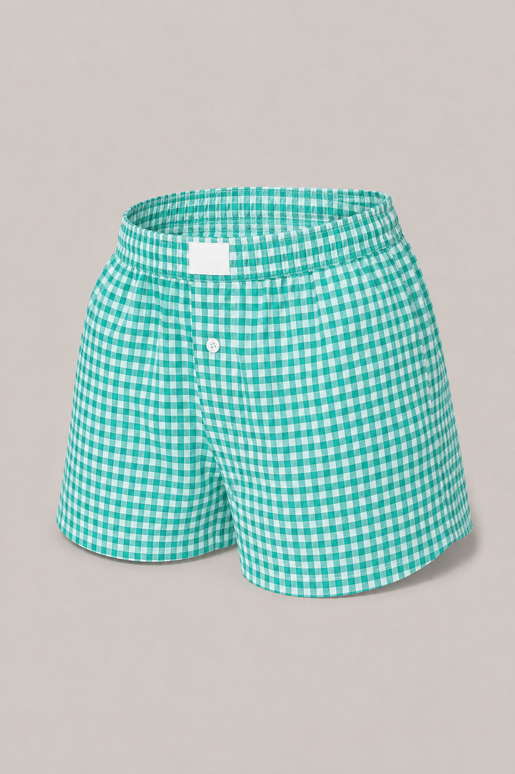 Short de nuit à carreaux – Taille élastique confortable